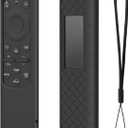 LEFXMOPHY TM2360E case for Samsung Remote Cover BN59-01432J BN59-01432A BN59-01432B 2023 Smart TV Solar Panel Controller, Black Silicone Sleeve