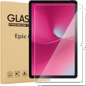 elitegadget 2-Pack Screen Protector For T-Mobile REVVL Tab 2 5G 10.1 Inch Tablet 2025 Release - Tempered Glass Film High Definition 9H Hardness
