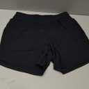 Baleaf Women's 3"/5"/7"/9" High Waisted Swim Board Shorts Quick Dry Swimsuits Bottoms Trunks with Pockets (Black)