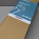 WHB20 Whole House Water Filter Housing, Fit 20"x4.5" Sediment etc Filters for Well and City Water, Big Filter Blue Pre-Filtration System for Home, 1" NPT Port, Pressure Release
