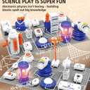 Science STEM Kits for Kids, Electronics Exploration Kit, 66 Pcs DIY Circuit Parts, Over 1200 Projects, STEM Educational Toy Gifts for Kids Boys Girls Ages 3 4 5 6 7 8 9 10 11 12, Color Project Manual, 11 x 14.5 x 3.1 inches