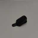 Sunglasses Holder for C ar Visor, Crystal Leather Magnetic Sunglass Holder for C ar with Clip, Bling Decro for C ar Women - 1 Pack,Black