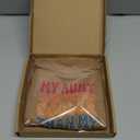 Baby Short Sleeve Summer Romper, My Aunt Is Definitely Cooler Than My Dad, Baby Boy Girl Outfit from Aunt, Infant bodysuit (0-3 Months, Muticolor)