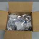 Amerock | Cabinet Knob | Satin Nickel | 1-1/4 inch (32 mm) Diameter | Edona | Drawer Knob | Cabinet Hardware (Pack of 10)