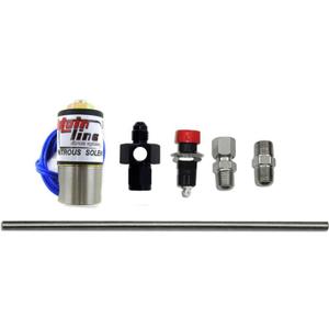 Nitrous Express ML15600 Nitrous Purge Valve Kit -04AN Manifold Adapter Fitting Push Button Activation Vent Tube Nitrous Purge Valve Kit