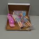 Familydolls Pregnant Dolls Set of 6 People with Removable Baby, 12 Inch Realistic Mommy Doll Set for Kids, Educational Pregnancy Doll Toy, Role Play Gift for Girls Ages 3+