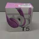 JoySpark Kids Bluetooth Headphones, Lightweight Wireless Headphones for Kids, 85/94dB Volume Limited, 60 Hours Playtime, Bluetooth 5.3, Over-Ear Toddler Headsets with Built-in Mic-Pink