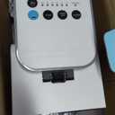 Hot & Iced Coffee Maker with Magnetic K-Pod Organizer (Pods Not Included), Stores 10 Pods, 4-5 Cups Coffee Maker & Single-serve Brewer for K Cup & Grounds, 40oz Removable Water Tank, White