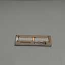 V-MORO Resin Band Compatible with Apple Watch Series 7/8/9/10/11 41/40/38/42mm, Women Fashion Strap for iWatch Series 6/5/4/3/2/1/SE, Lightweight Bracelet Wristband Replacement, Ivory White-Rose Gold