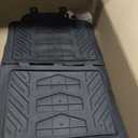 Plasticolor 001668R01 Jeep Weatherpro 4 Piece Floor Mats Set, Floor Mats, One Size, Black
