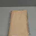 Waterproof Under Sink Mat 34" x 22", Silicone Cabinet Liner, Rubber Protector for Kitchen and Bathroom, Keeps Cabinets Clean, Dry, and Organized (Beige)