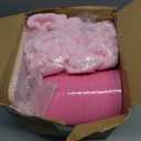 Honeydak 12 Set Spa Party Favors for Girls Slumber Party Pink Supplies with Face Mask Mixing Bowl, Silicone Brush, Headband, Mirror Towel, DIY Facial Kit for Wedding Bridal Shower(Rose Red)