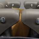 Pamo Babe Portable Playard,Sturdy Play Yard with Padded Mat and Toy bar with Soft Toys (Grey)