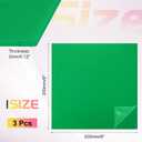 uxcell 3Pcs Acrylic Sheets 8x8 Inch Acrylic Panel 1/8 Inch-3mm Plastic Board for Picture Frames Sign Holders DIY Display Projects Craft, Green