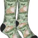 Alien Funny Socks Novelty Crew Socks For Women Men