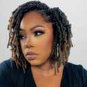 Toyotress Butterfly Locs Crochet Hair - 8 inch 7Pcs Ombre Blonde Pre-twisted Distressed Crochet Braids, Short Bob Faux Locs Pre-looped Synthetic Braiding Hair Extensions (8 Inch, T27-7P)