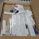 maxtek Rolling Whiteboard, 48x36 Large Magnetic White Board with Stands, Big Double-Sided White Board Dry Erase on Wheels for Homeschool, Home Office, Office, School (Silver, 48 x 36)