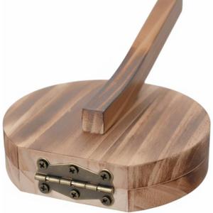 Wooden Tortilla Press Mexican Tortillera Presser Home Restaurant Dough Presser Kitchen Gadgets for Pie Biscuits Pizza Ravioli, Style B