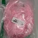 YIIBAII Beaded Curtain Beaded Curtains for Doorways Crystals Suitable for Interior Decoration and Partitions Hippy Closet Curtains (Pink, 39"x79")