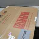 LOAAO 24X30 Inch Black Metal Framed Bathroom Mirror for Wall, Matte Black Bathroom Vanity Mirror Farmhouse, Large Rounded Rectangle Mirror, Anti-Rust, Hangs Horizontally or Vertically