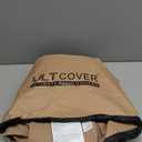 ULTCOVER Waterproof Square Air Conditioner Cover for Outside AC Units Size Upto 34W x 34D x 32H inch (Brown)