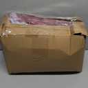 Outdoor Chair Cushions Set of 2, Patio Chair Cushions with Ties, 19x19+5 Tufted Outdoor Seat Cushions, Waterproof Patio Furniture Cushions, Outdoor Dining Chair Pads, Burgundy