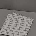 Art3d 10-Sheet Peel and Stick Backsplash Tile for Kitchen - 1212 Stick on Wall Tile for Kitchen Bathroom Countertop Living Room, Warm White with Black Grout