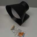 UME 1 Pack LED Outdoor Wall Light Fixtures, Dusk to Dawn Outdoor Wall Lantern, Exterior Waterproof Wall Sconce Light Fixtures, Black Front Porch Lights Wall Mount Lighting