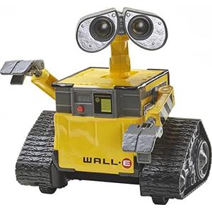 Mattel Disney Pixar WALL•E Hello WALL•E Remote Control Robot Toy 9.5-in (24-cm) Tall, Kids Gift for Ages 4 Years Old & Up