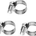 Joywayus 3/8" Hose Barb 3 Way Shut Off Ball Valve Y Shaped 2 Switch Brass Fitting