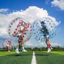 2PCS Inflatable Bumper Balls, 5Ft Human Hamster Ball, Zorb Ball for Adults or Children, Bubble Soccer for Sport Time