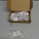 homdiy 10 Pack Antique Cabinet Knobs, Round Retro Brass Drawer Dresser Handles Ball Metal Kitchen Hardware for Cupboard, 1 Inch