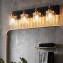 ocioc 4-Light Bathroom Lighting Fixtures Over Mirror,29 Inch