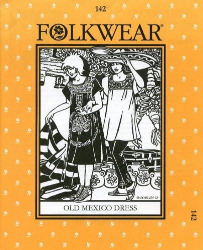 Folkwear 142 Old Mexico Dress Costume Sewing Pattern