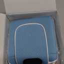 Baby Vibrating Sleep Soother, Baby Sleep Aid, Newborn Soothers for Help Sleeping, 3 Adjustable Vibration Modes, 90 Min Timer, Newborn Vibrations Mattress Pad for Home & Travel, Use for Crib & Stroller (Small, Blue)