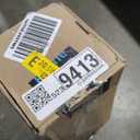 LUMI Ultra Thin Indoor Door Mat for Entrance 17"x30", Non Slip Entryway Mat, Low Profile Doormat, Unique Herringbone Design Carpet for Inside, Patio, Porch, Gray 