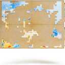 1500 Piece Rotating Puzzle Board, 25"x33" Jigsaw Puzzle Table with Drawer Storage and Puzzle CoverPortable Puzzle Board for Adults