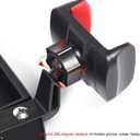 RT-TCZ Dash Mount Holder Cell Phone Holder with Storage Box Kit Bracket Center Console Interior Accessories for Dodge RAM 2012-2017