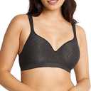 Bali Women's Wireless Bra DF3463, Comfort Revolution Full-Coverage Wirefree, Moisture-Wicking Bra 36C