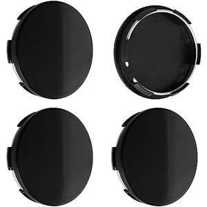 2.7Inch 69MM Wheel Center Caps for Honda Accord Civic CRV Pilot Rim Hub Caps 44732 S9A A00, Pack of 3 (Gloss Black, Outer 69MM, Inner 64MM, Easy DIY Installation)