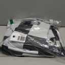 Tyrot Black Grey 100% Blackout Curtains for Bedroom 72 inch Long 2 Panels Set White Grey Modern Abstract Geometric Black Out Curtains Insulated Room Darkening Window Drapes for Living Room, 52Wx72L