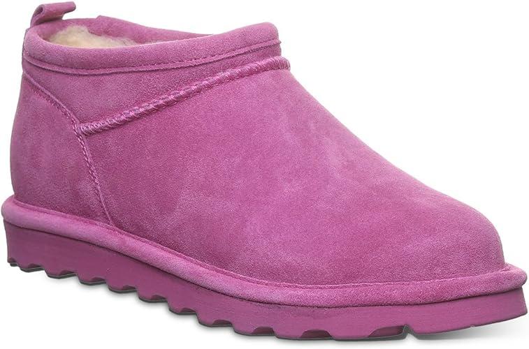 BEARPAW Women's Super Shorty Deco Multiple Colors | Women's Ankle Boot | Women's Slip On Boot | Comfortable Winter Boot,Size 3