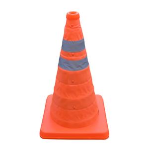 12 Inch Collapsible Traffic Multi Purpose Pop Up Reflective Safety Cone, Work Area Protection, Emergency Roadside Barrier