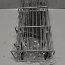 Aitatty Over the Door Hanging Shower Caddy: Rustproof Hanging Organizer over the Door - No Drilling Bathroom Rack for Inside Shower Chrome