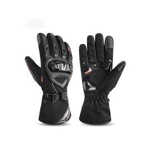 Motorcycle Gloves Windproof Waterproof Guantes Moto Women Motorbike Riding Gloves Touch Screen Moto Motocross Gloves Winter for Lady, XL