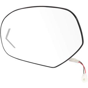 ECCPP Left Side Mirror Glass Heated Turn Signal Arrow Light Fit for 2007-2013 for Chevy Suburban 2500