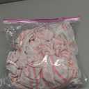 Bassinet Sheets Compatible with AirClub, GoFirst and MiClassic Bassinet Bedside Sleeper, 2 Pack, 100% Jersey Knit Cotton Fitted Sheets, Pink Stripes and Hearts Print for Baby Girls