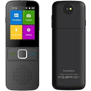 AI Language Translator Device, 2026 Upgraded Translator No WiFi Needed, Support ChatGPT, Voice Instant TwoWay 159 Language Translator, Offline/Recording/Photo Translation for Business Travel