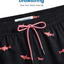 maamgic 2 in 1 Mens Swim Trunks 7 Inch Swim Shorts Swim Suits Board Shorts (Black, XXL)