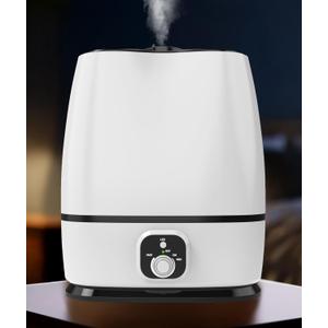 Everlasting Comfort 6L Humidifier Large Room, High Mist Output 50+ HR Runtime Ultrasonic Top Fill Humidifiers for Bedroom, Easy to Use & Clean for Home, Baby Humidifier, Plants, Congestion, Indoor